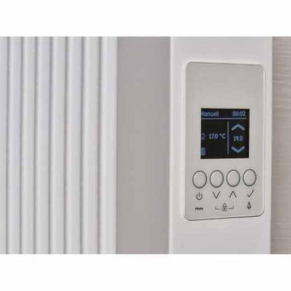 VFS-2800M Teilspeicherheizung Vitramo Detail Thermostat in Heizung integriert