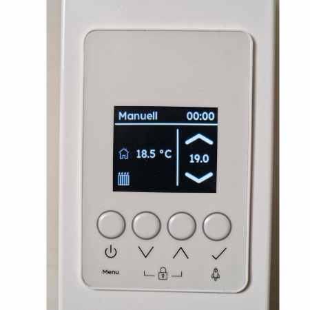 VFS-1200H Teilspeicherheizung Vitramo Detailansicht Thermostat