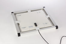 VH-LED04848 Infrarotheizung Decke 550W mit LED Rückseite Montagedetail