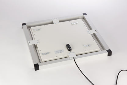 VH-LED04848 Infrarotheizung Decke 550W mit LED Rückseite Montagedetail