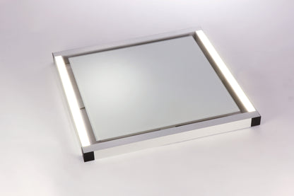 VH-LED04848 Vitramo Infrarotheizung 550W mit LED-Beleuchtung für Deckenmontage weiß