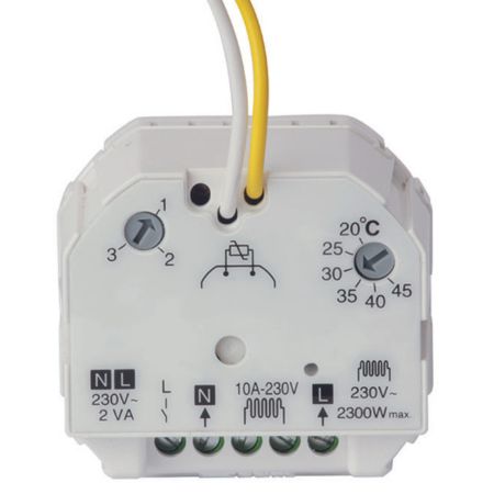 VTX-EU Vitramo Funkempfänger Unterputz weiß für Heizungssteuerung