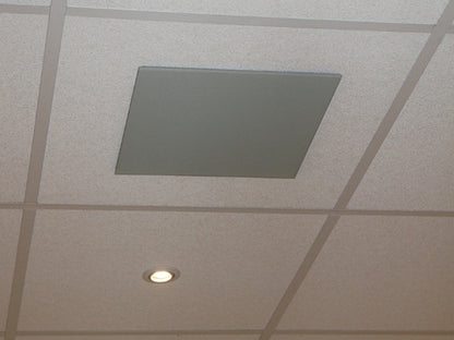 VH-I04848 Einbau-Infrarotheizung 480W Decke Einbaudetail integriert in Rasterdecke