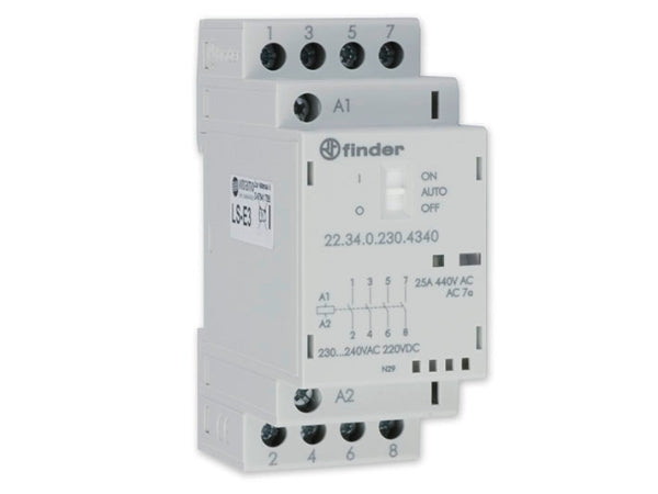 LS-E3 Vitramo Lastrelais 3 x 25 A für Heizungssteuerung