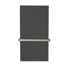 VB12060-9011 Vitramo Badheizung Wand 560W graphitschwarz Infrarotheizung mit Handtuchhalter