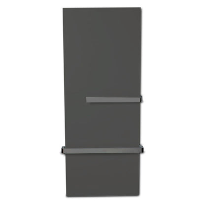 VB15060-9011 Vitramo Badheizung Wand 660W graphitschwarz Infrarotheizung mit Handtuchhalter