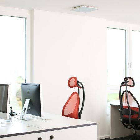 VH03535 Infrarotheizung 260W im Raum Anwendungsbeispiel