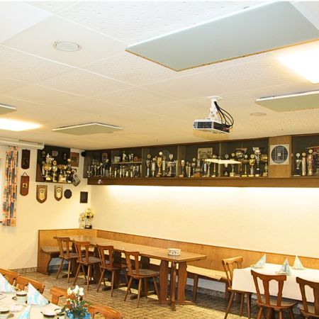 VH12462 Vitramo Deckenheizung 1650W montiert an Decke