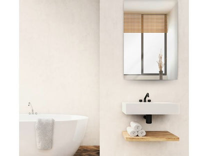 VM09060 Spiegelheizung 400W im Bad Anwendungsbeispiel