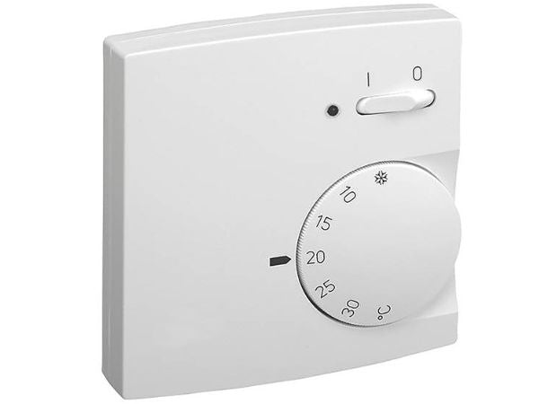 VTA Vitramo Raumthermostat mechanisch Aufputz weiß