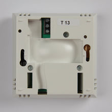 VTD Vitramo Digitaler Raumthermostat Aufputz weiß Detailansicht Rückseite