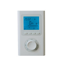 VTD-P Vitramo Digitaler Raumthermostat mit Wochenprogrammierung Aufputz weiß