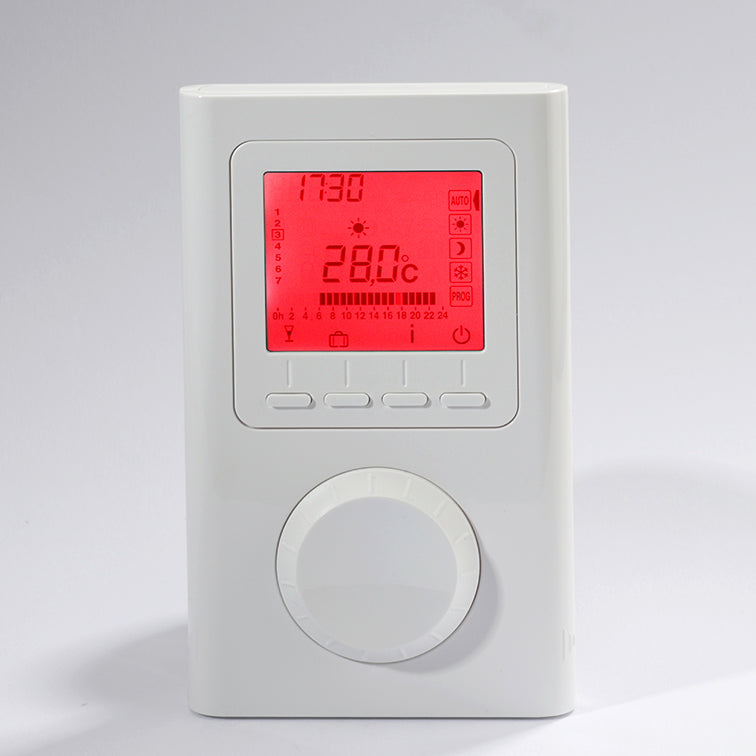 VTX-SP Vitramo Raumthermostat Bedienung Programmierung im Heizbetrieb